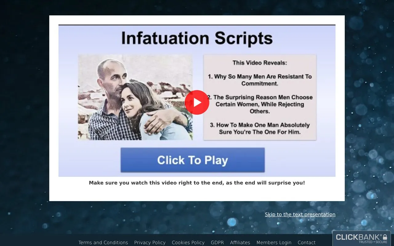 Infatuation Scripts