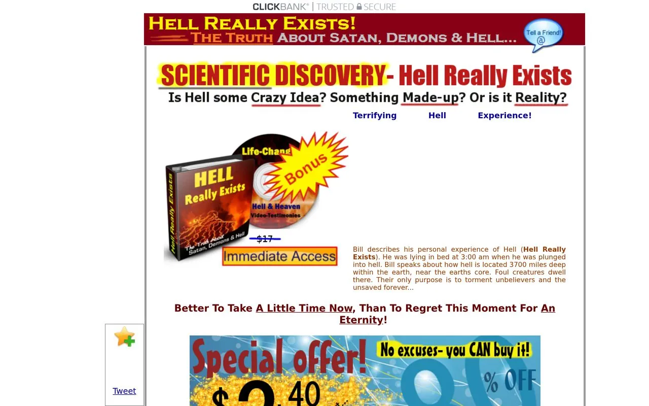 Demons, Satan and Hell Really Exist