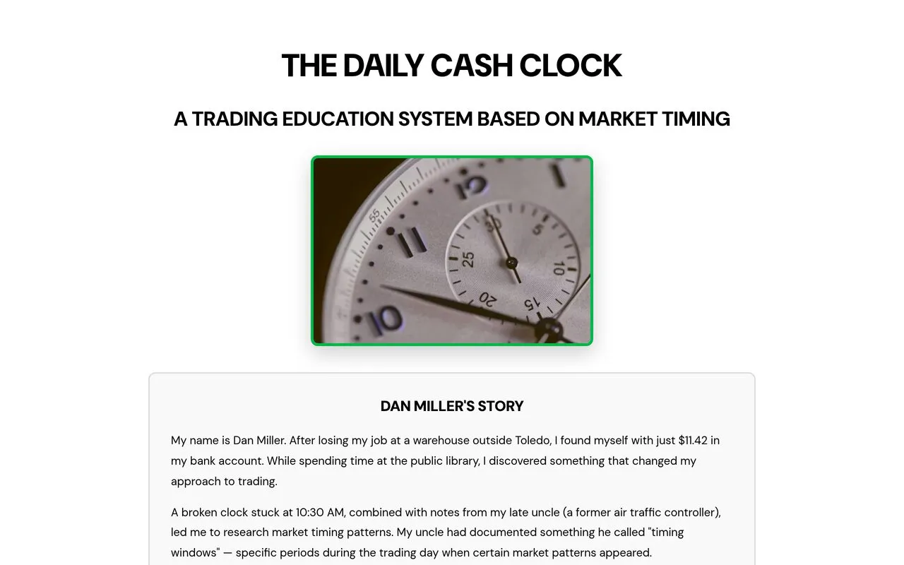 The Daily Cash Clock