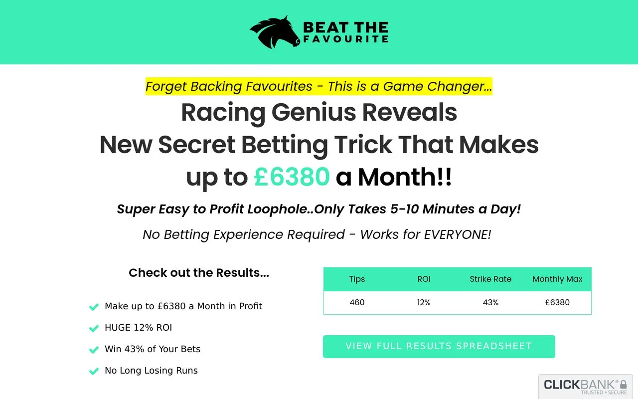 Beat the Favourite Racing Tips
