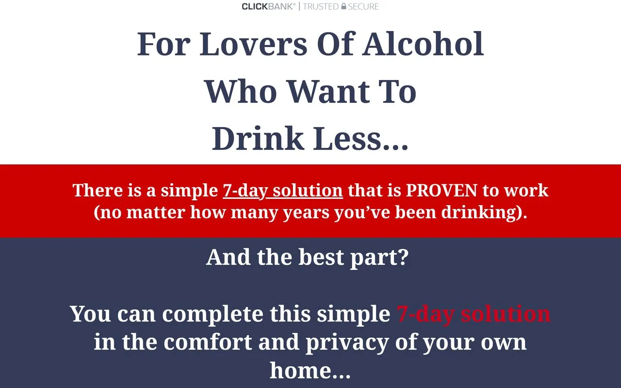 Georgia Foster's 7 Days to Drink Less