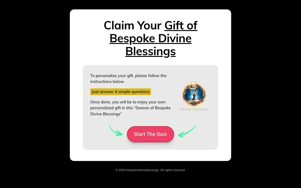 Bespoke Divine Blessings