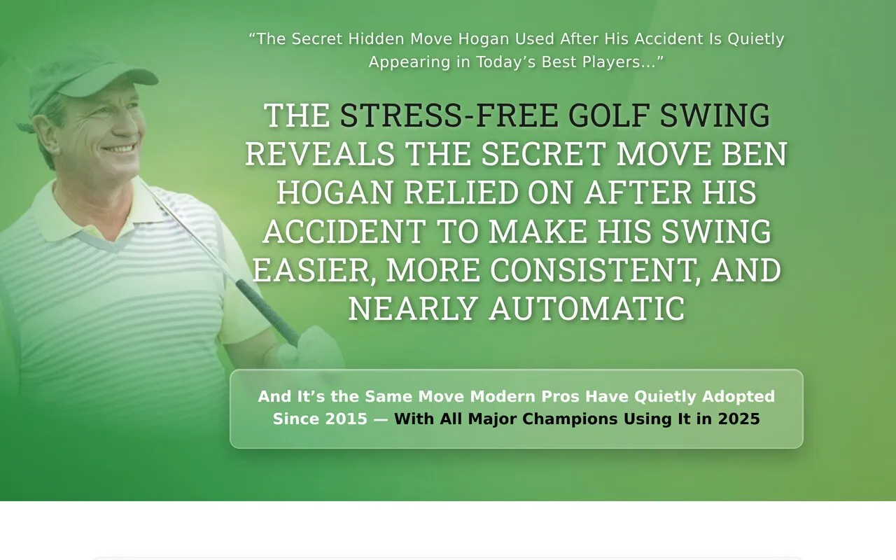 Stress-Free Golf Swing by Jeff Richmond