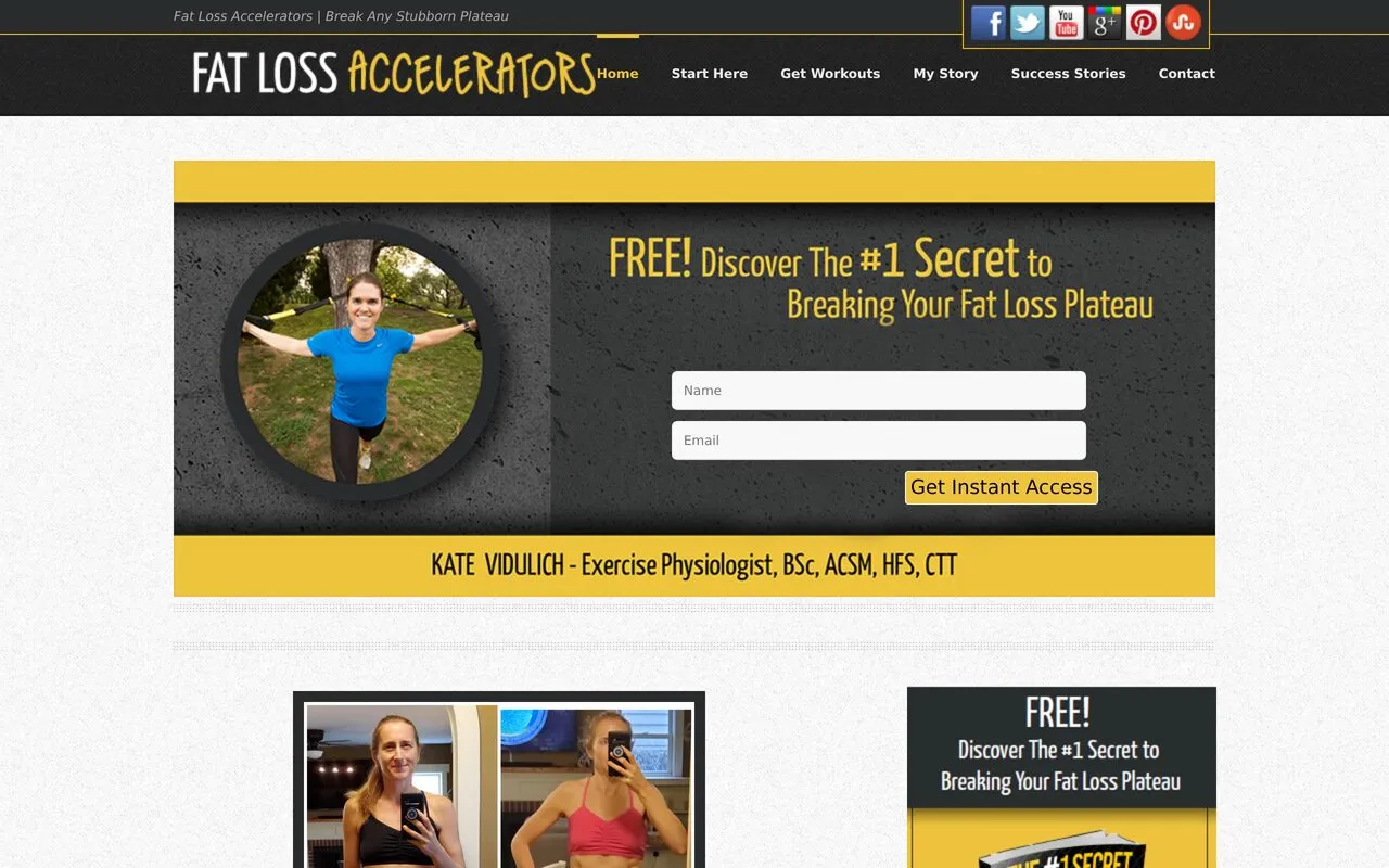 Fat Loss Accelerators (Kate Vidulich)
