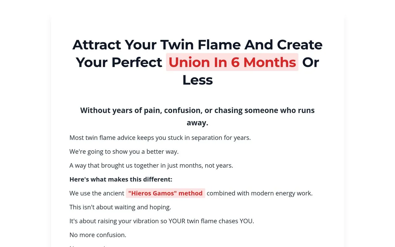 Twin Flame Reunion Fast Track
