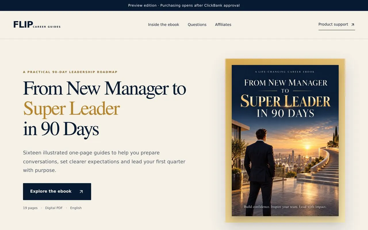 From New Manager to Super Leader in 90 Days