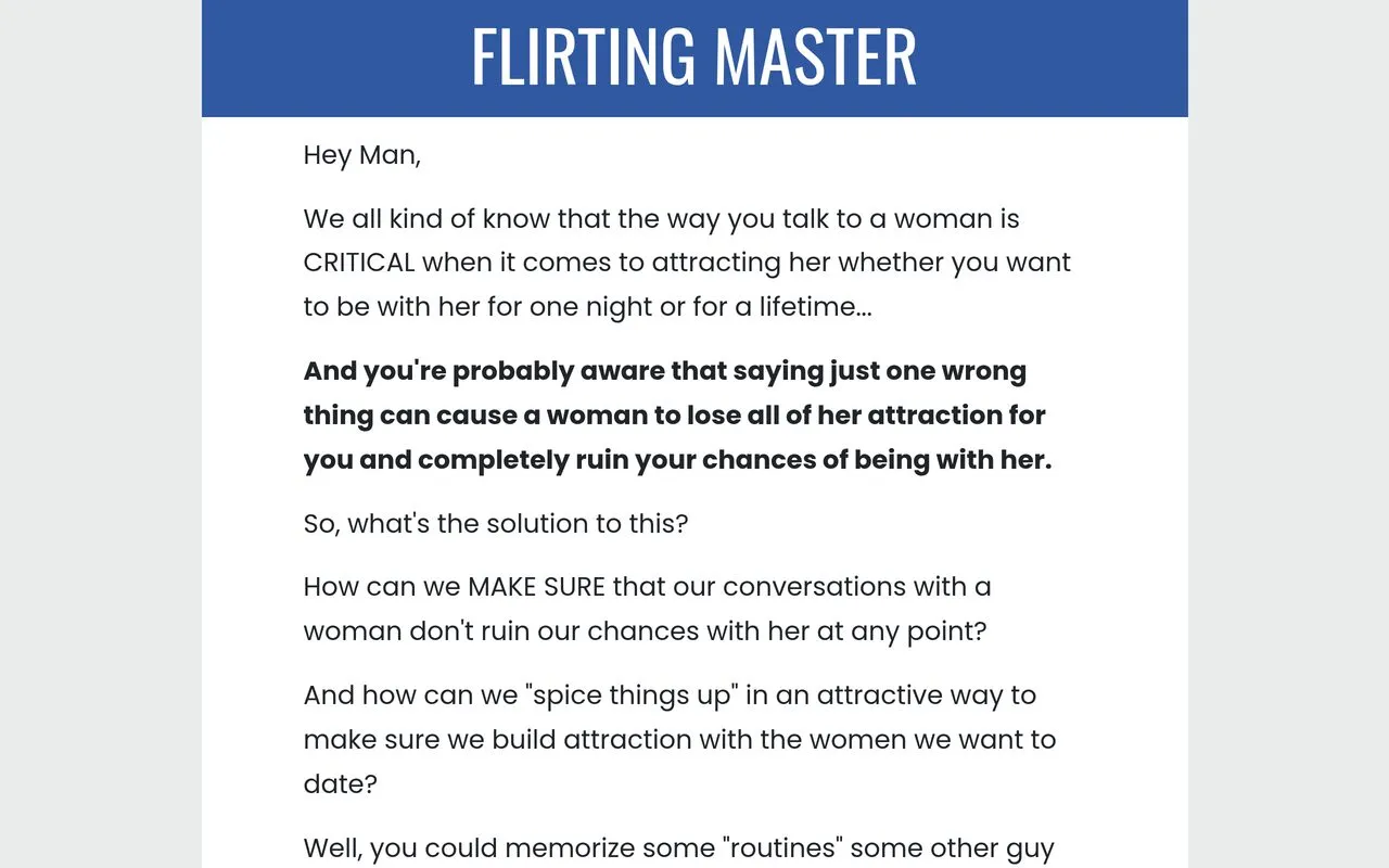 Flirting Master
