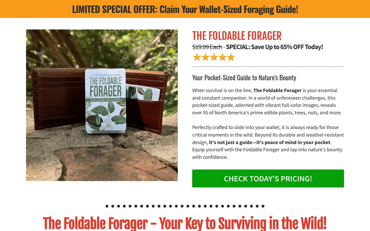 The Foldable Forager