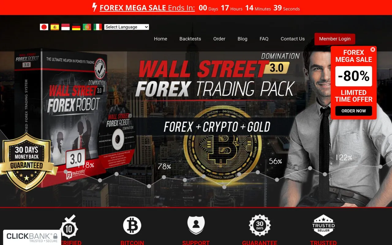 WallStreet Forex Robot 3.0