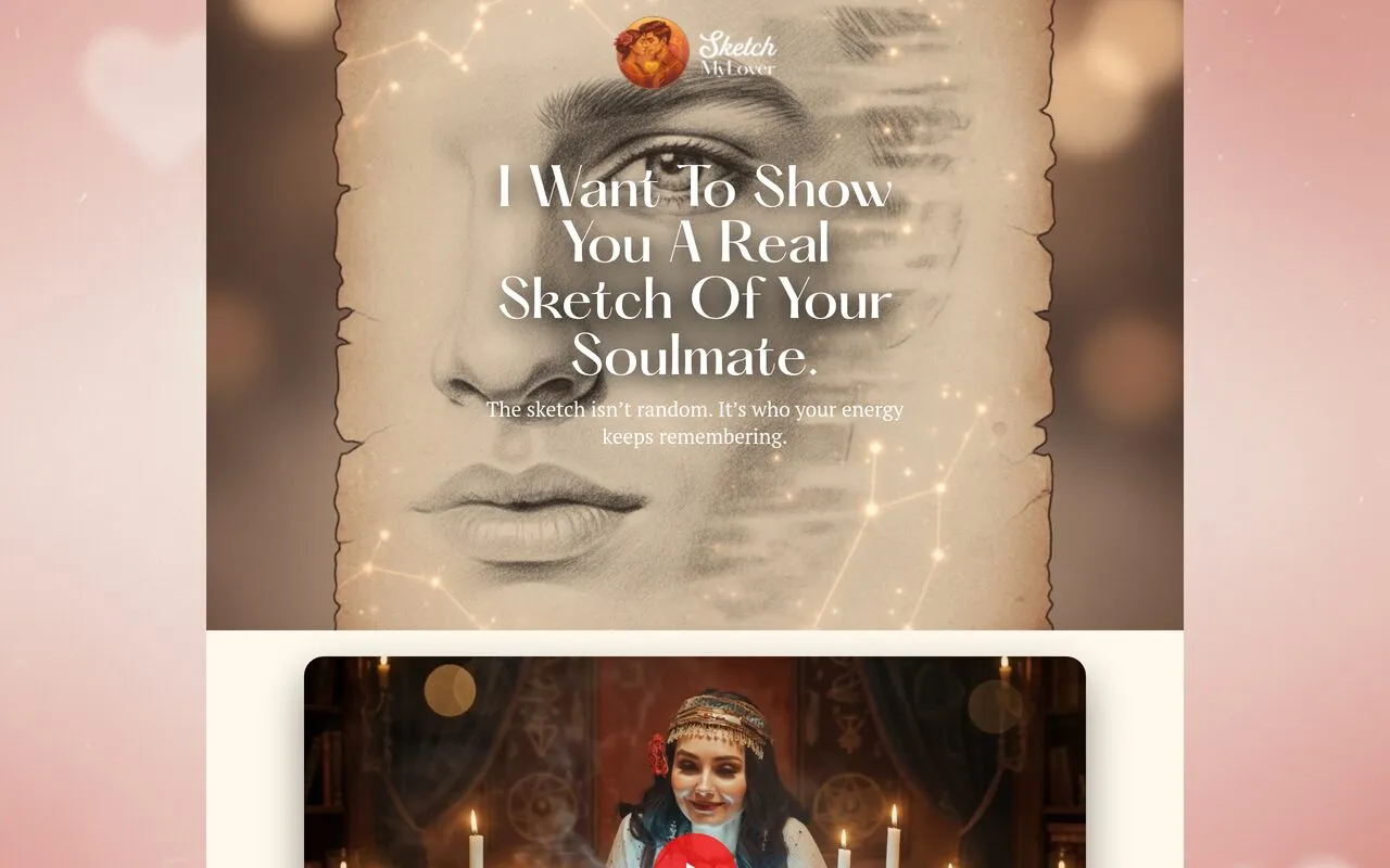 Sketch My Lover (Soulmate Sketch by Aurora)