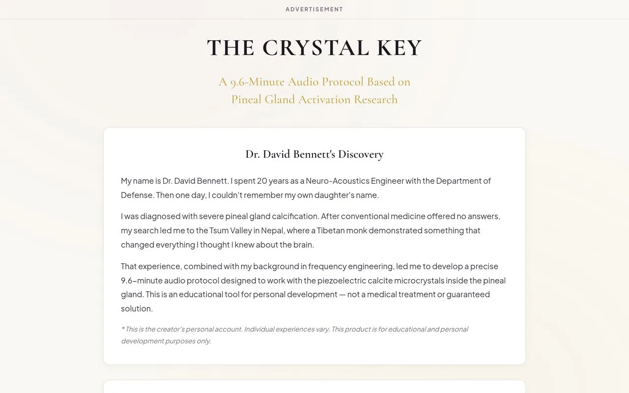 The Crystal Key Pineal Activation Audio