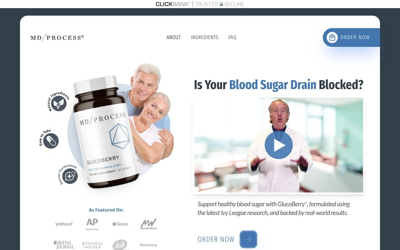 GlucoBerry by MD/Process