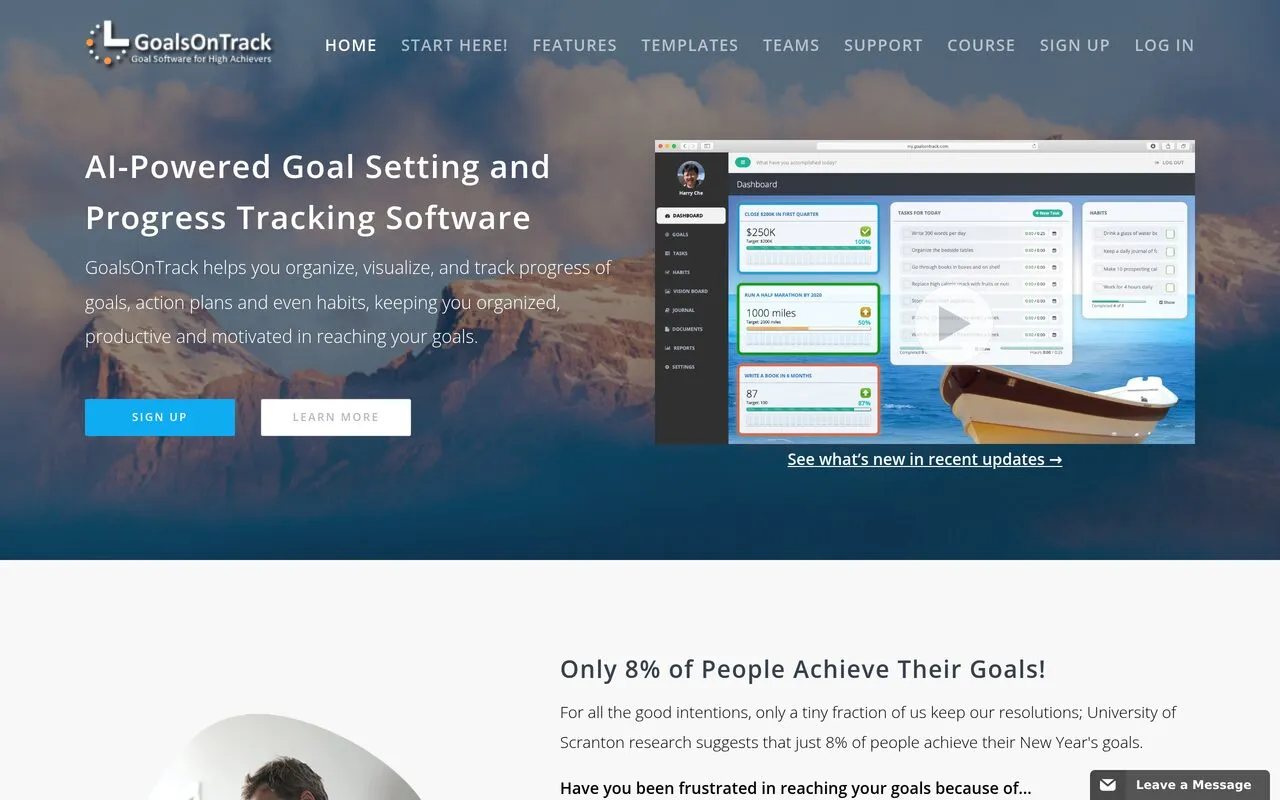 GoalsOnTrack