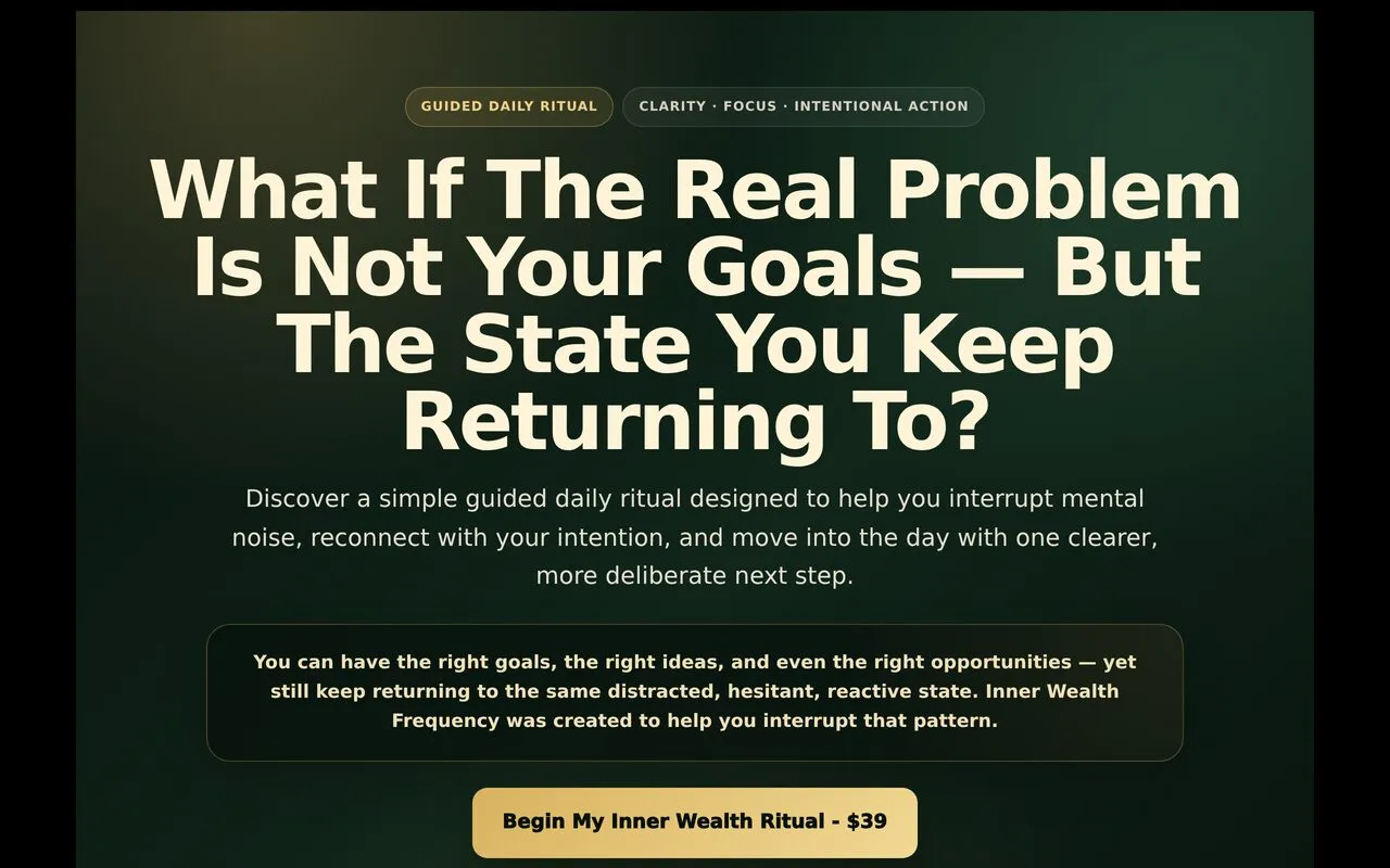 Inner Wealth Frequency