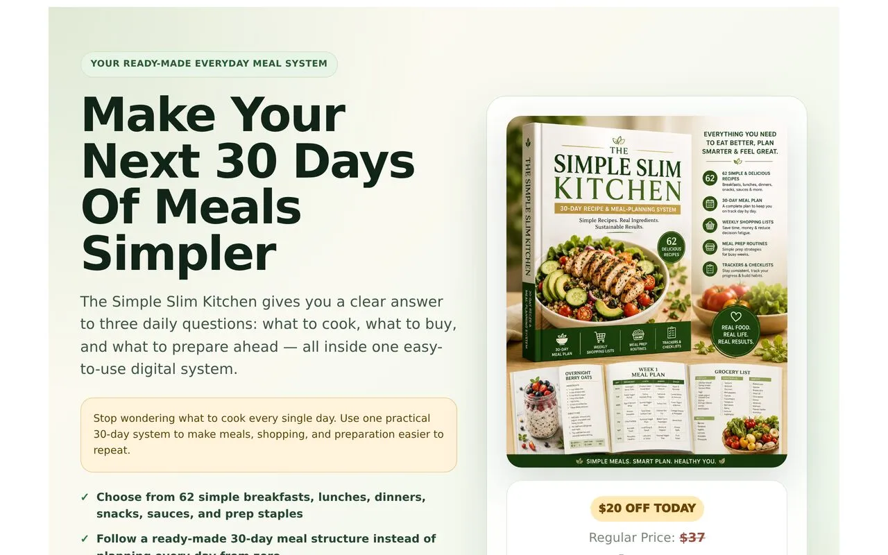 Simple Slim Kitchen