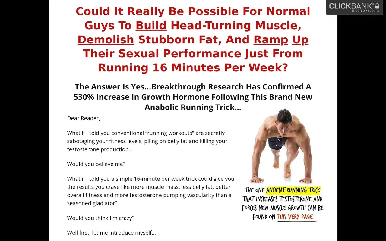 Anabolic Running