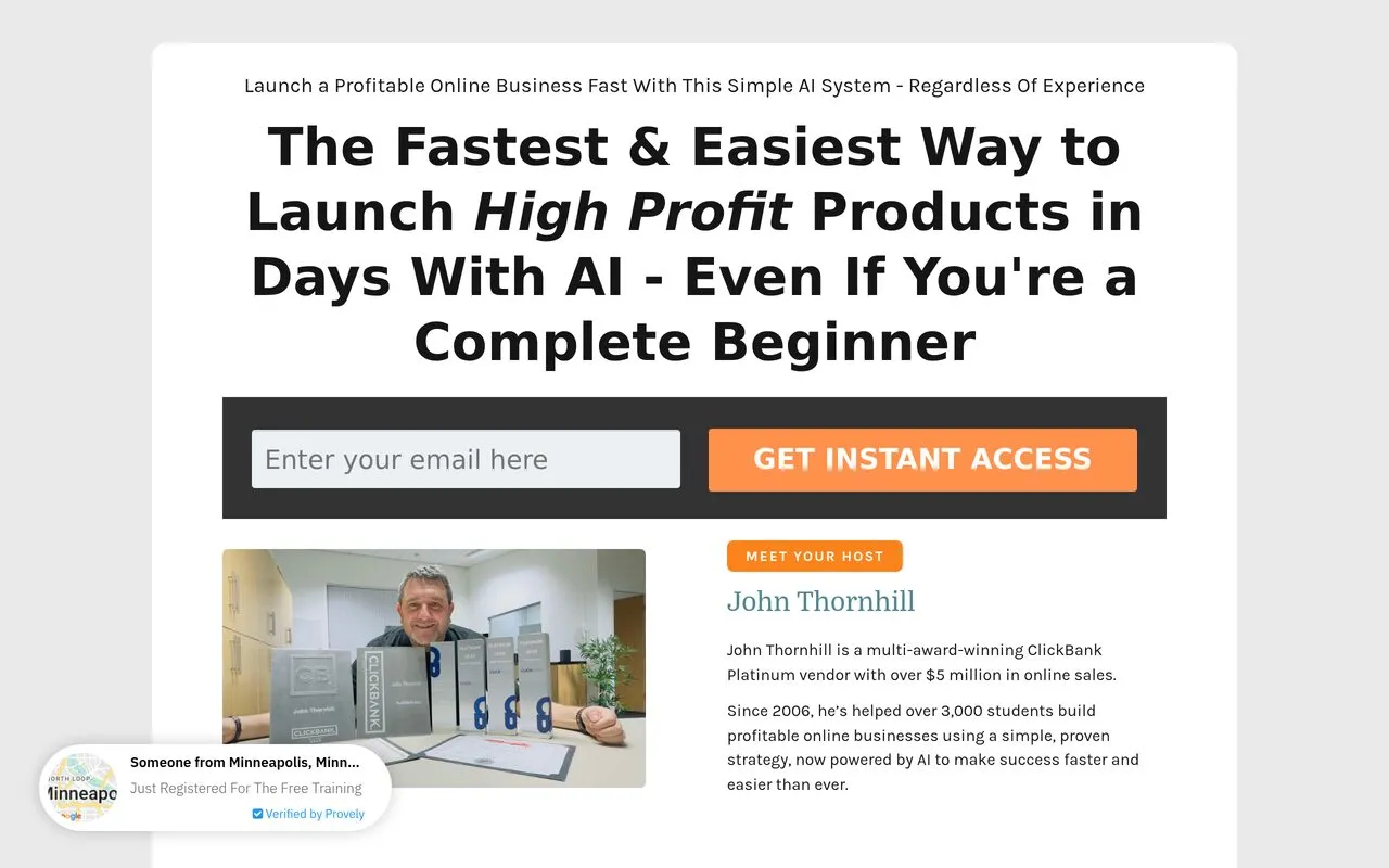 The Book by John Thornhill (Online Success Coaching)