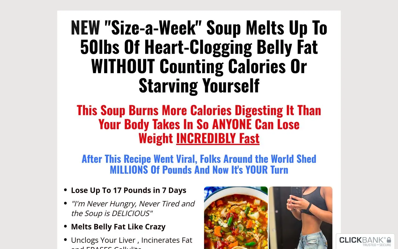 Flat Belly Soup Diet