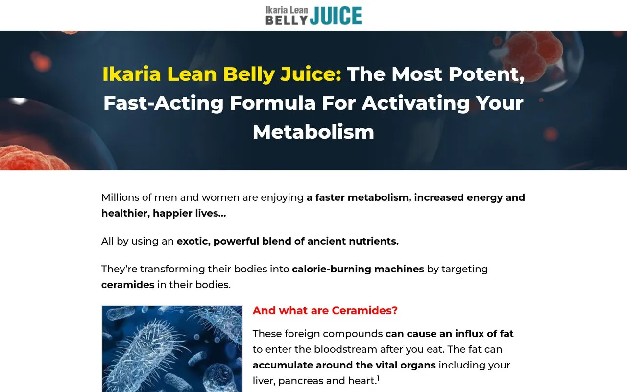 Ikaria Lean Belly Juice