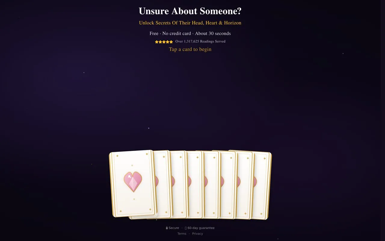 True Love Reading (3-Card Love Tarot)