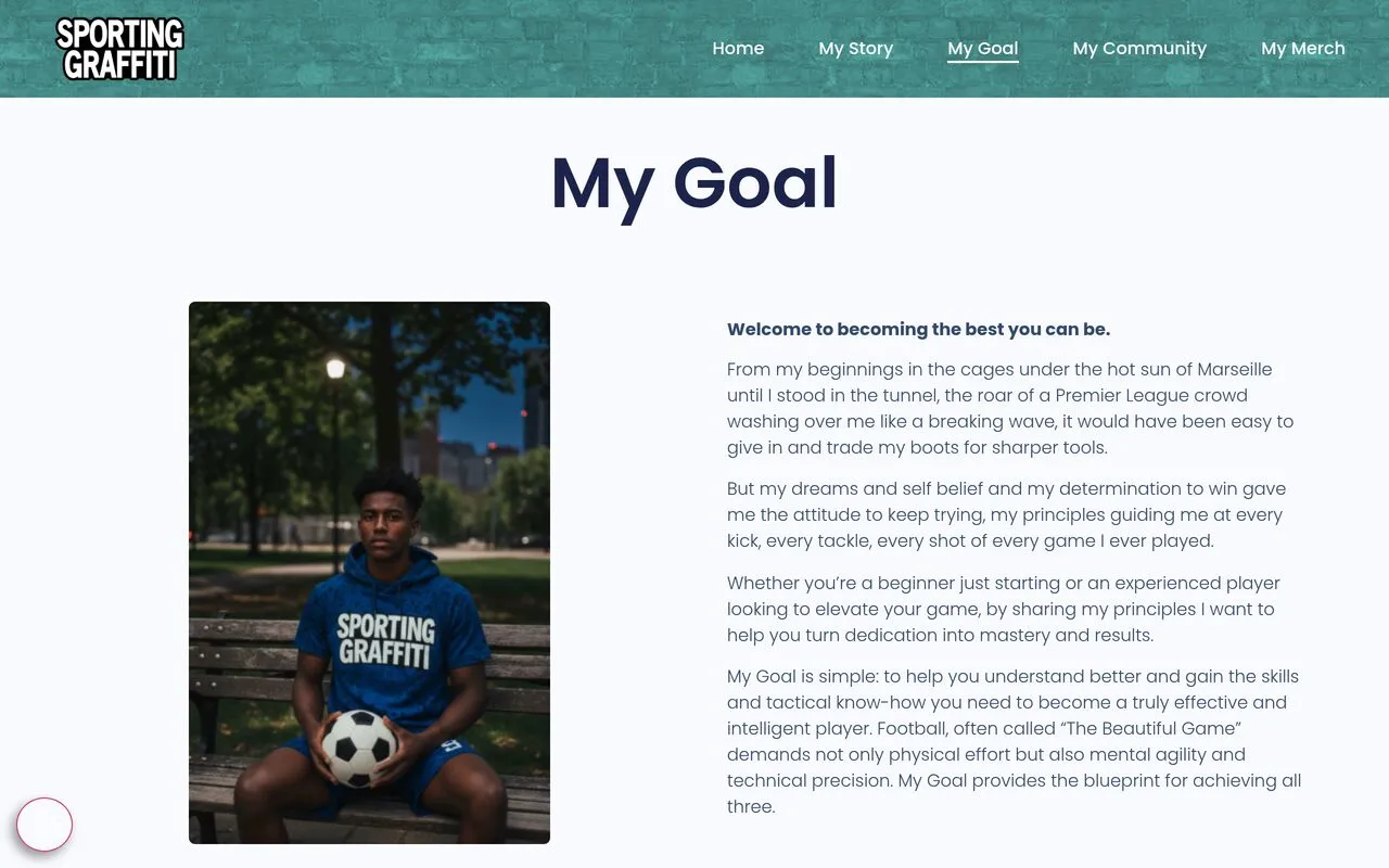 My Goal (Sporting Graffiti)