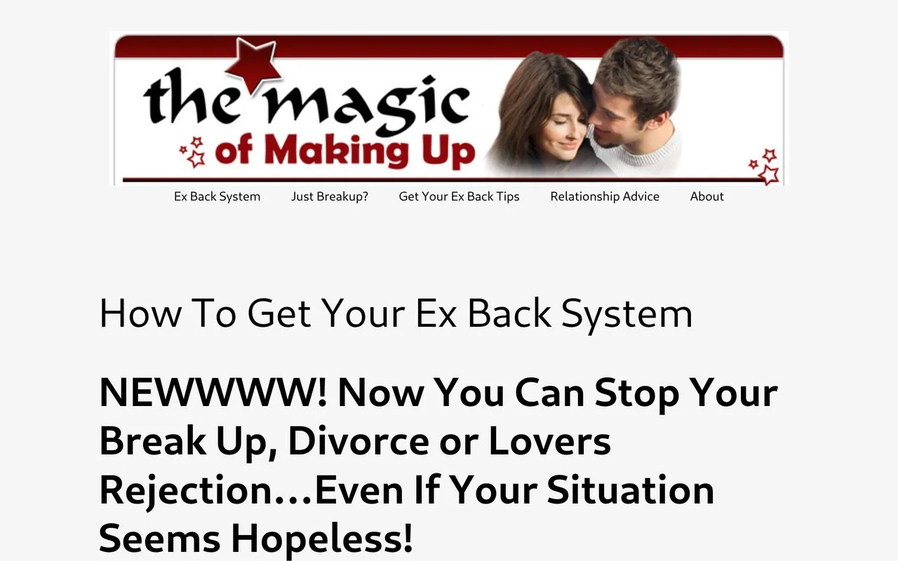 The Magic of Making Up