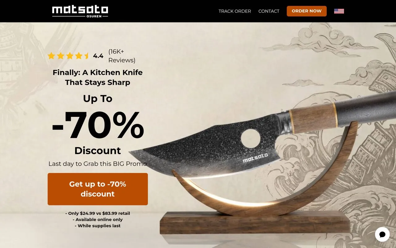 Matsato Chef Knife