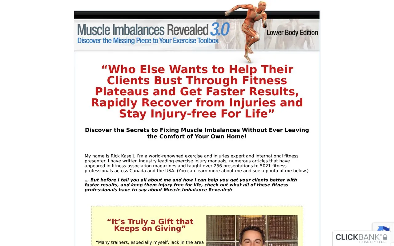 Muscle Imbalances Revealed: Lower Body (Third Edition)