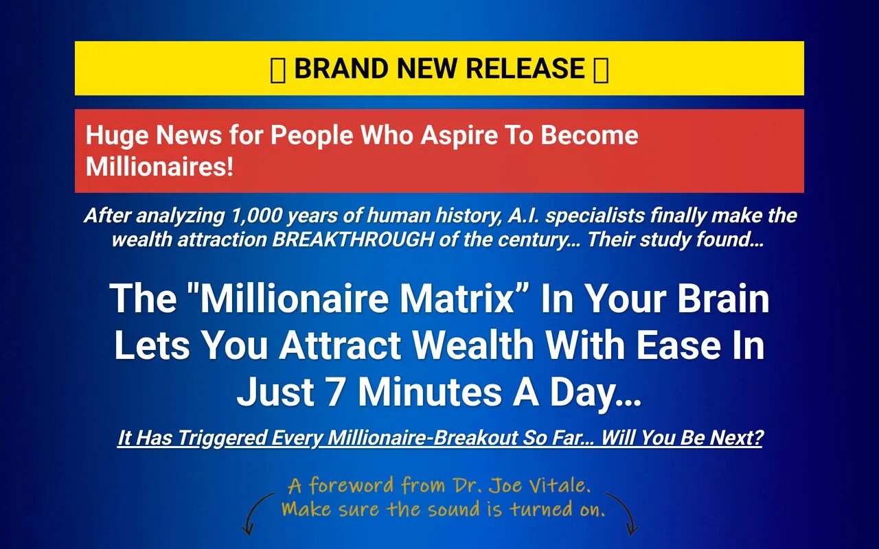 Millionaire Matrix Code