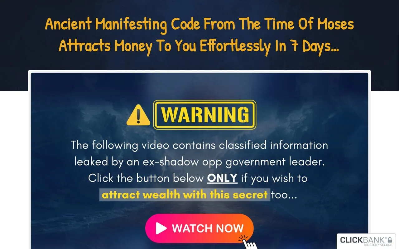 Moses Wealth Code