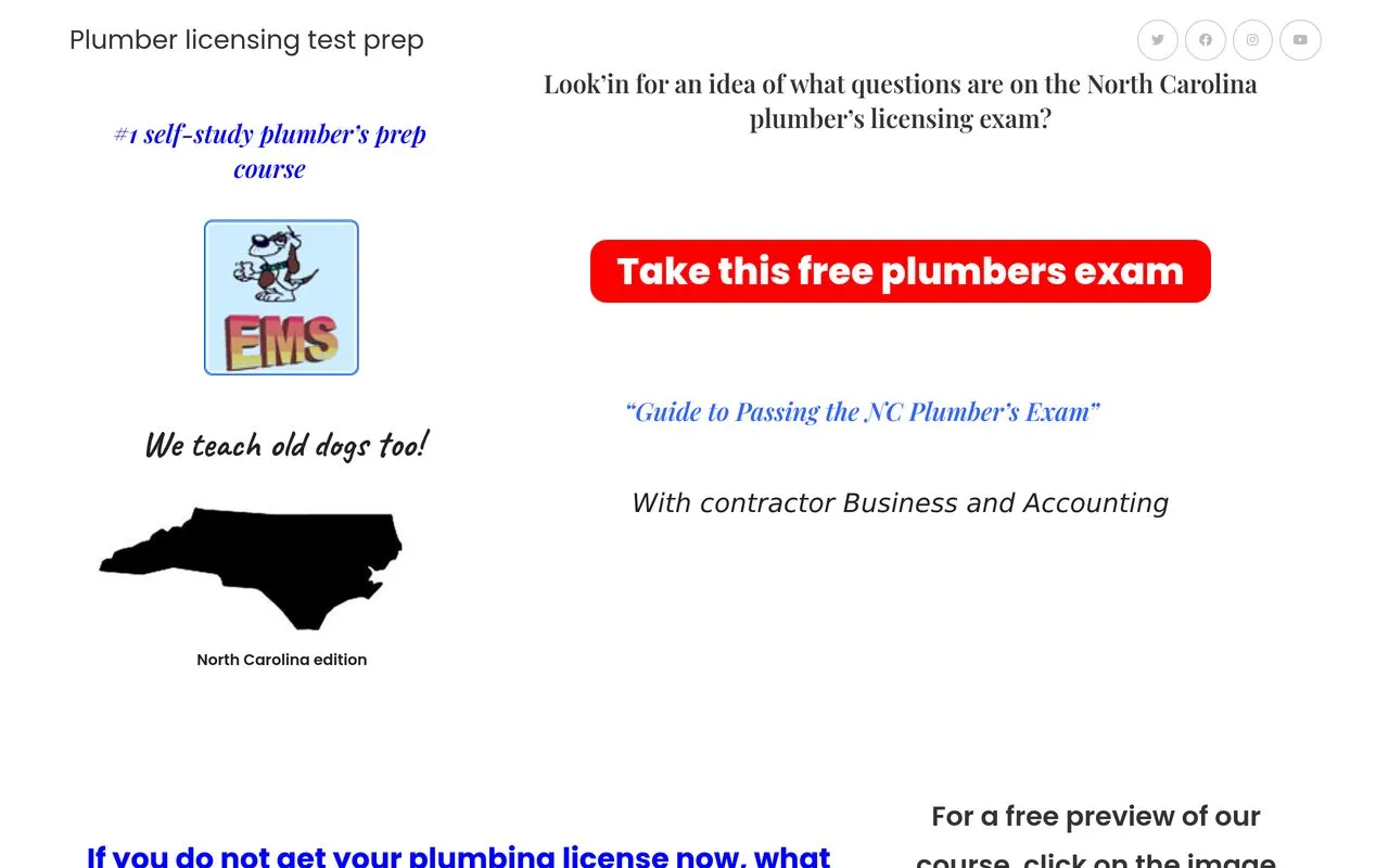 Guide to Passing the NC Plumber's Exam