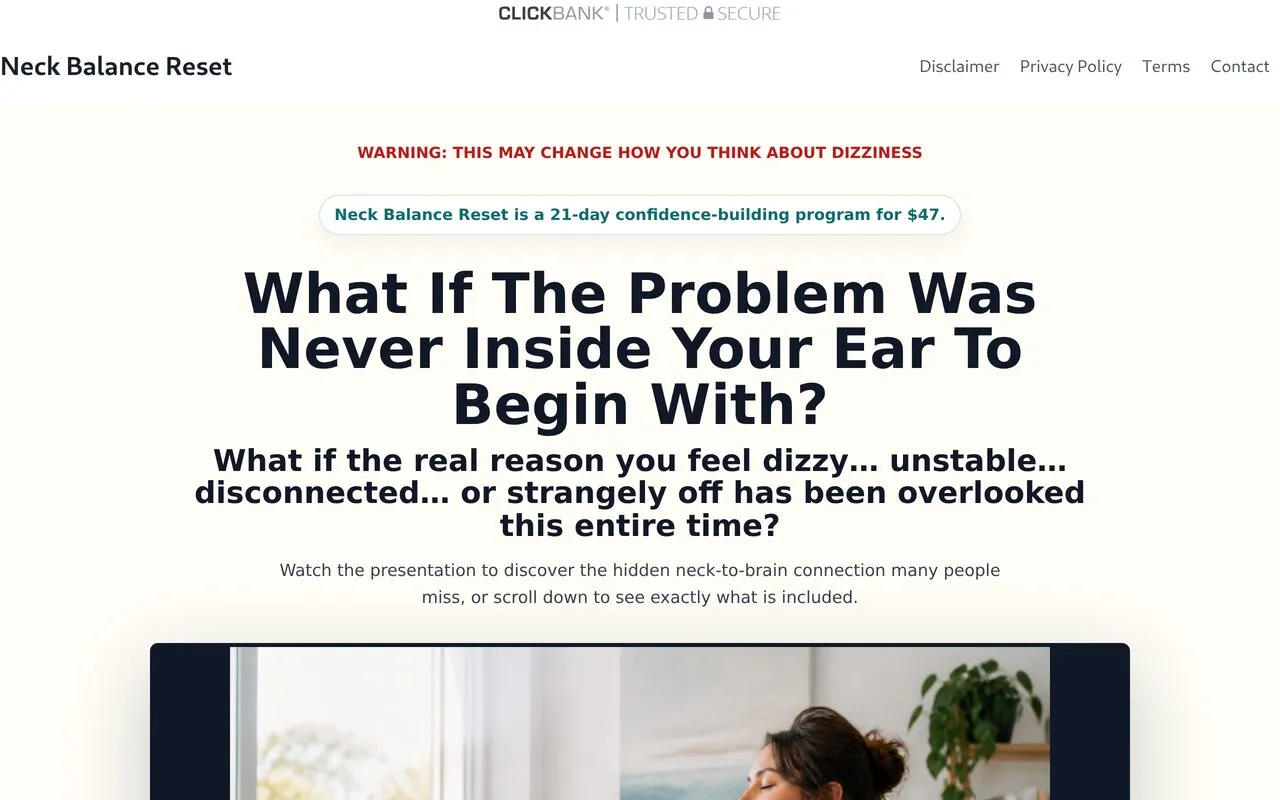 Neck Balance Reset