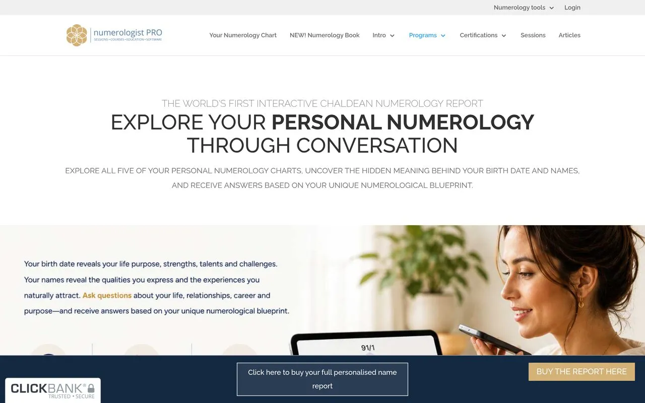 Numerologist PRO Report