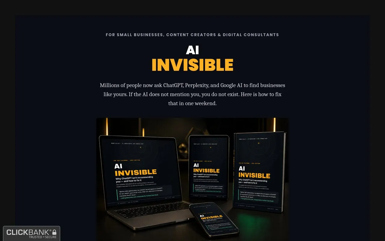 AI Invisible: The GEO Playbook