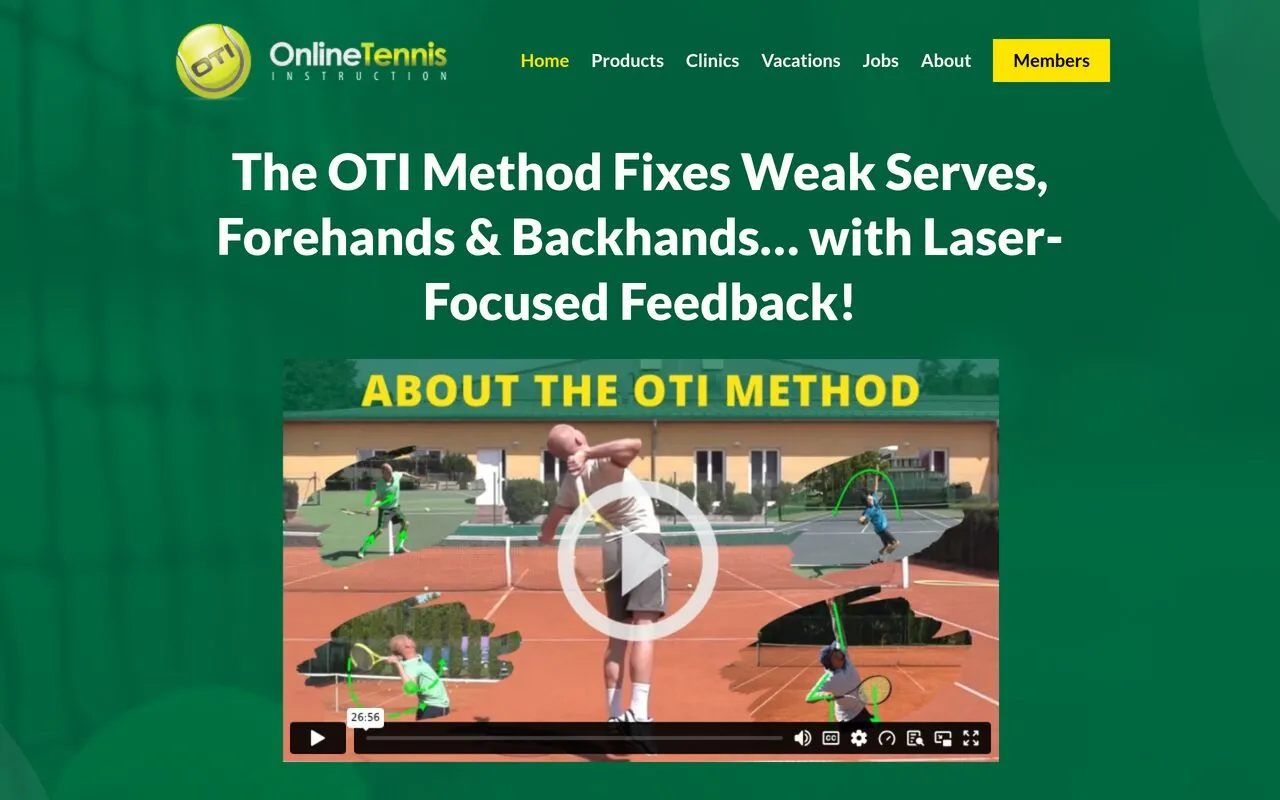 Online Tennis Instruction (OTI)