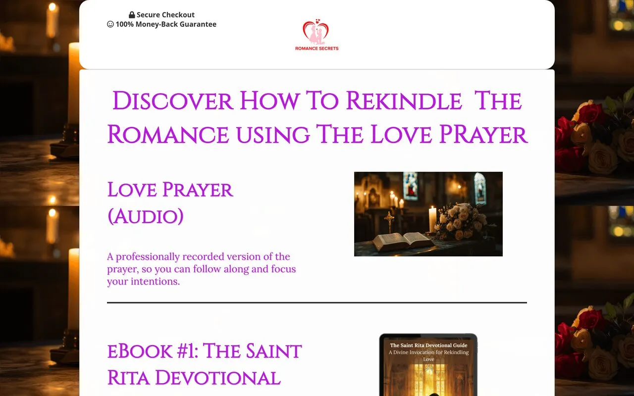 The Love Prayer (Saint Rita)