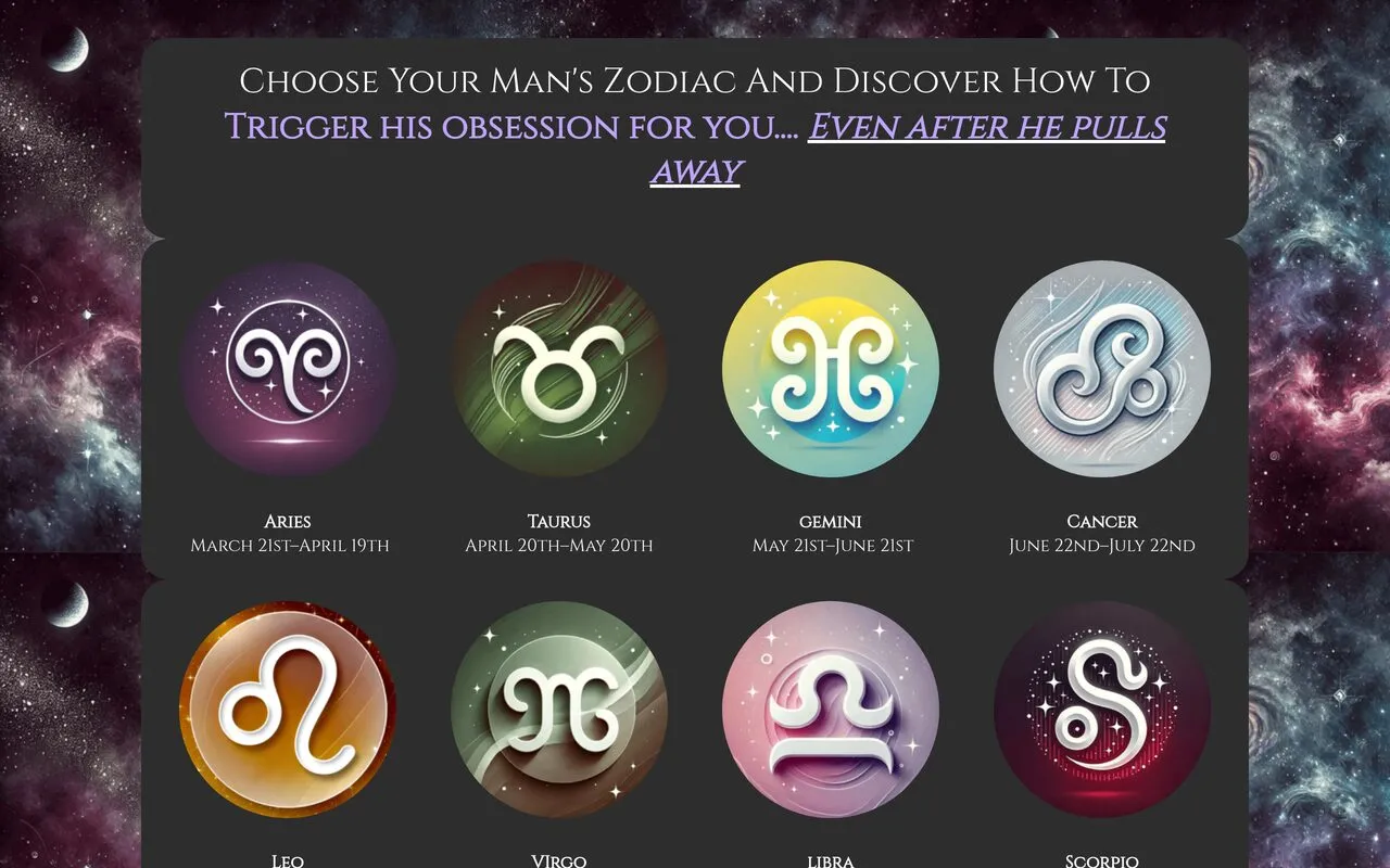 Zodiac Love Spell