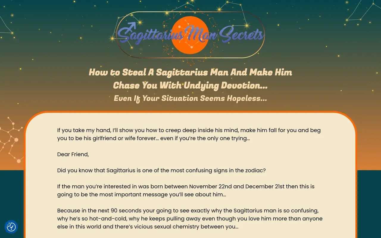Sagittarius Man Secrets by Anna Kovach