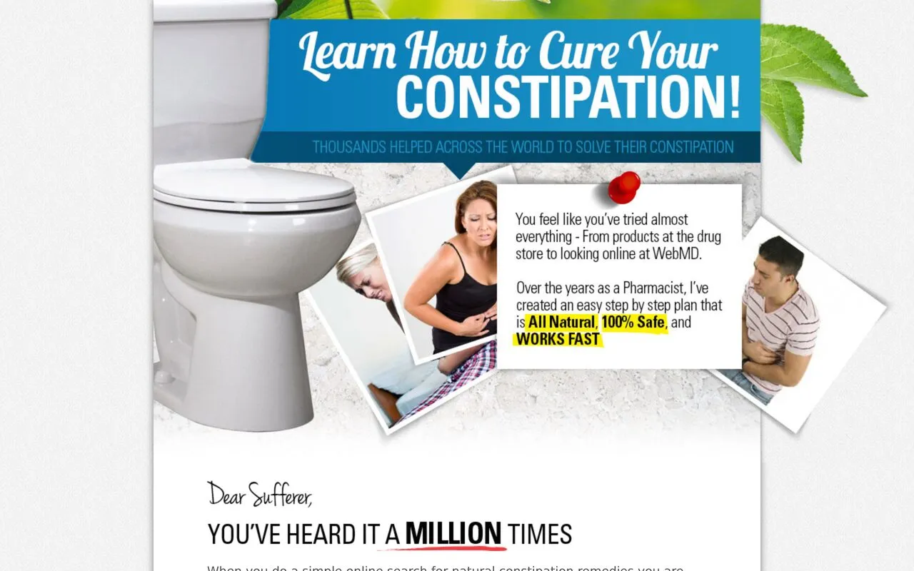 Dr Scott's Best Constipation Cures