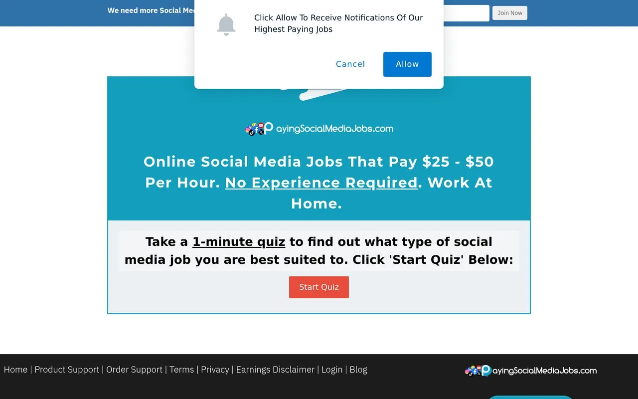 Paying Social Media Jobs