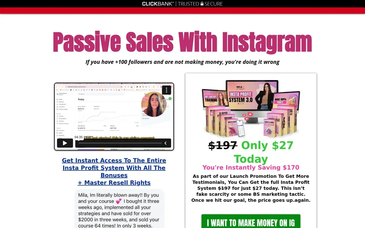 Insta Profit System