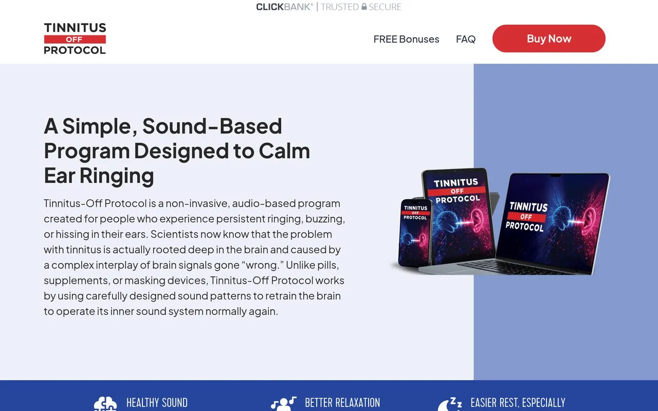 Tinnitus-Off Protocol
