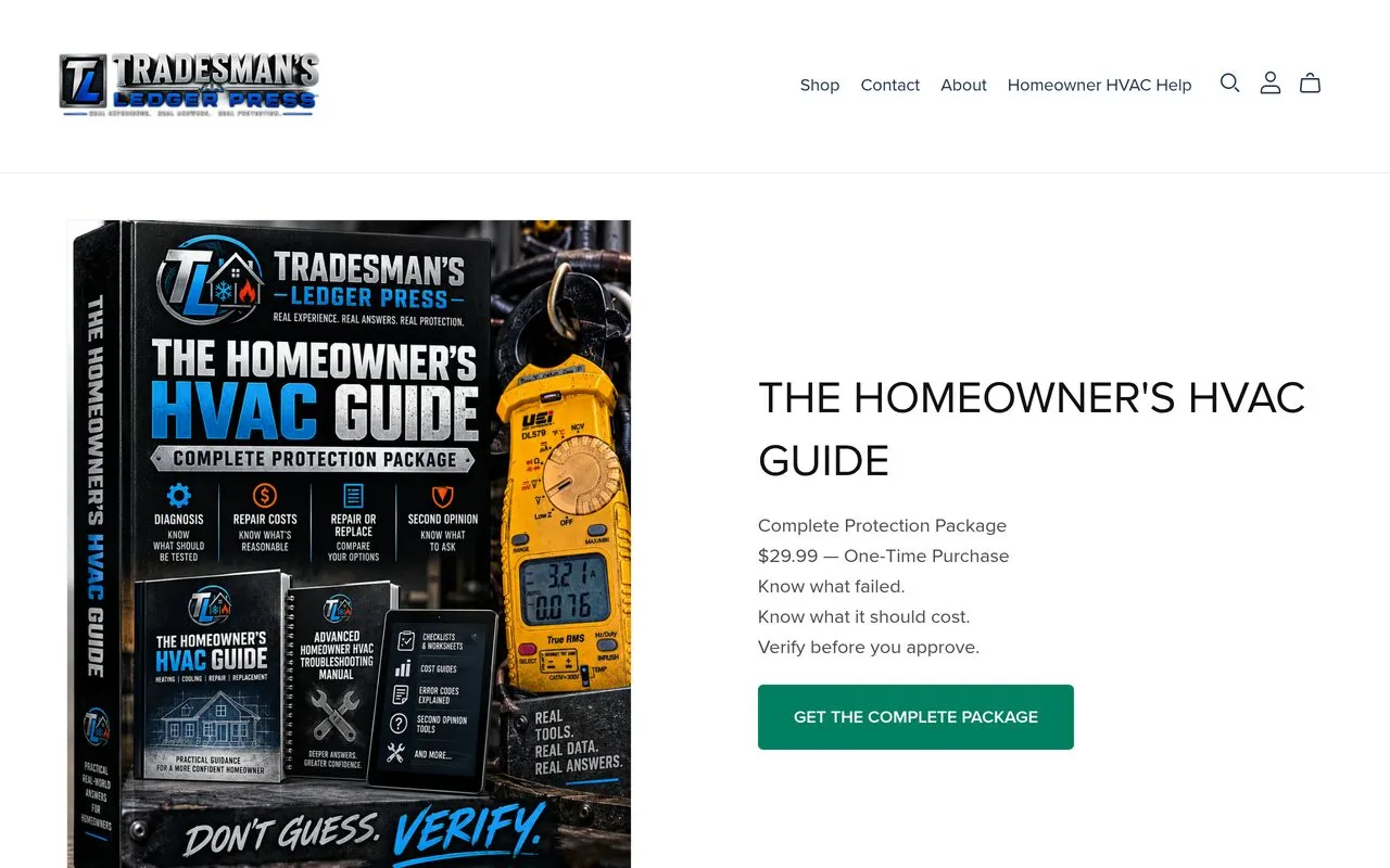 The Homeowner's HVAC Guide