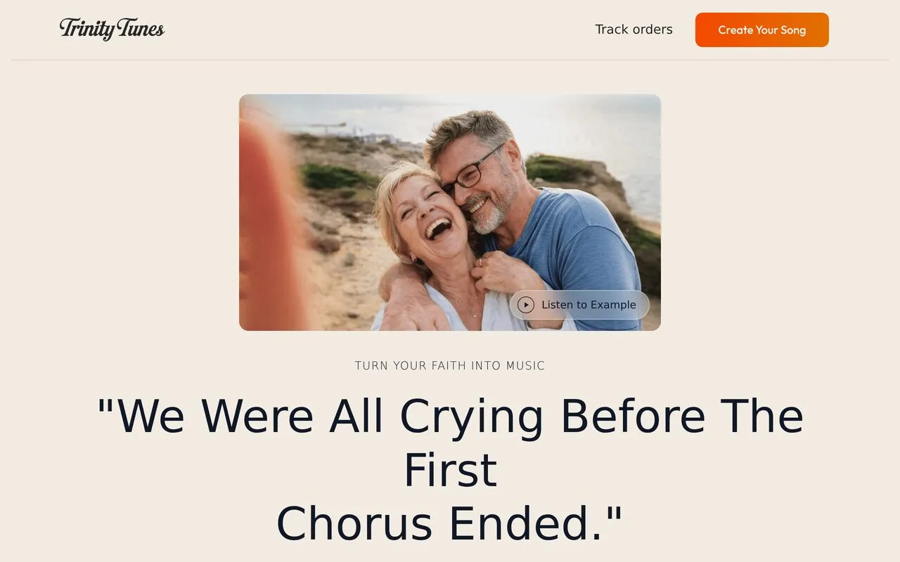 TrinityTunes Custom Faith Songs