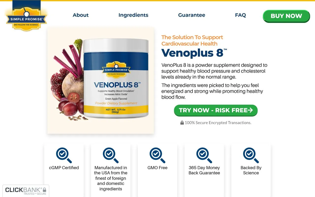 VenoPlus 8 (Simple Promise)