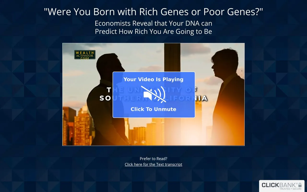 Wealth Activator Code