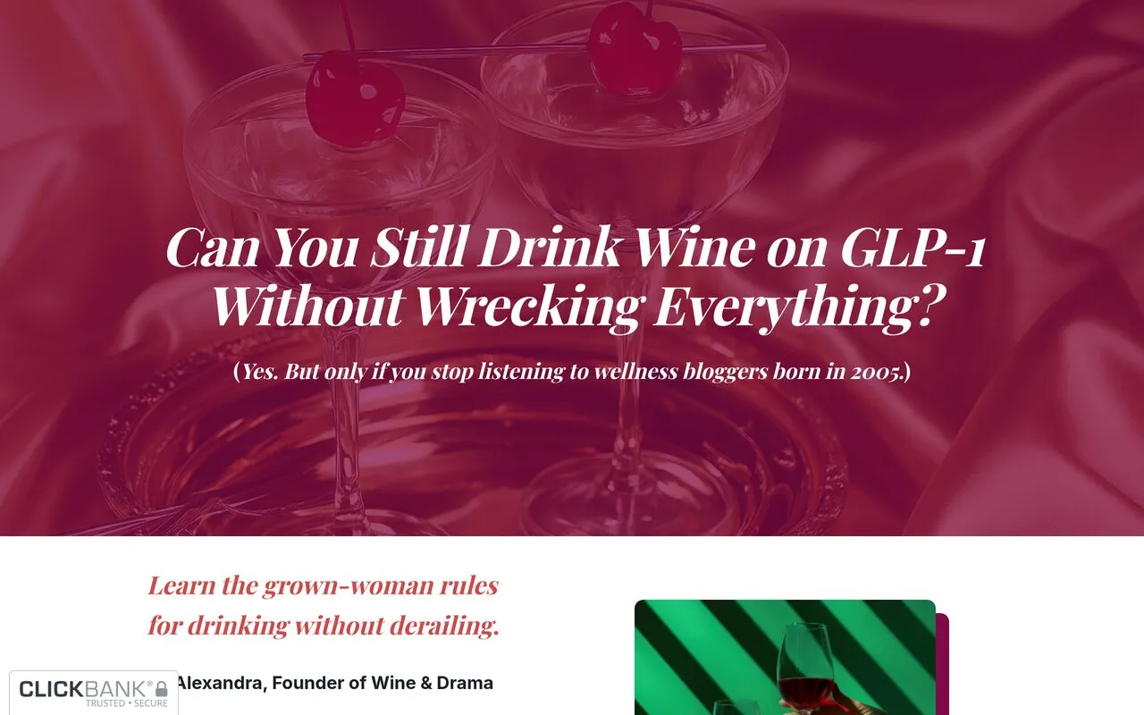 Wine + GLP-1 Survival Guide