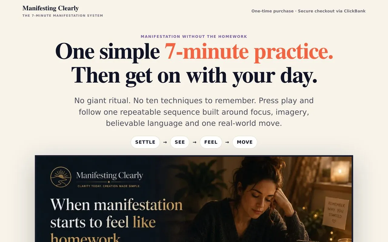 The 7-Minute Manifestation System
