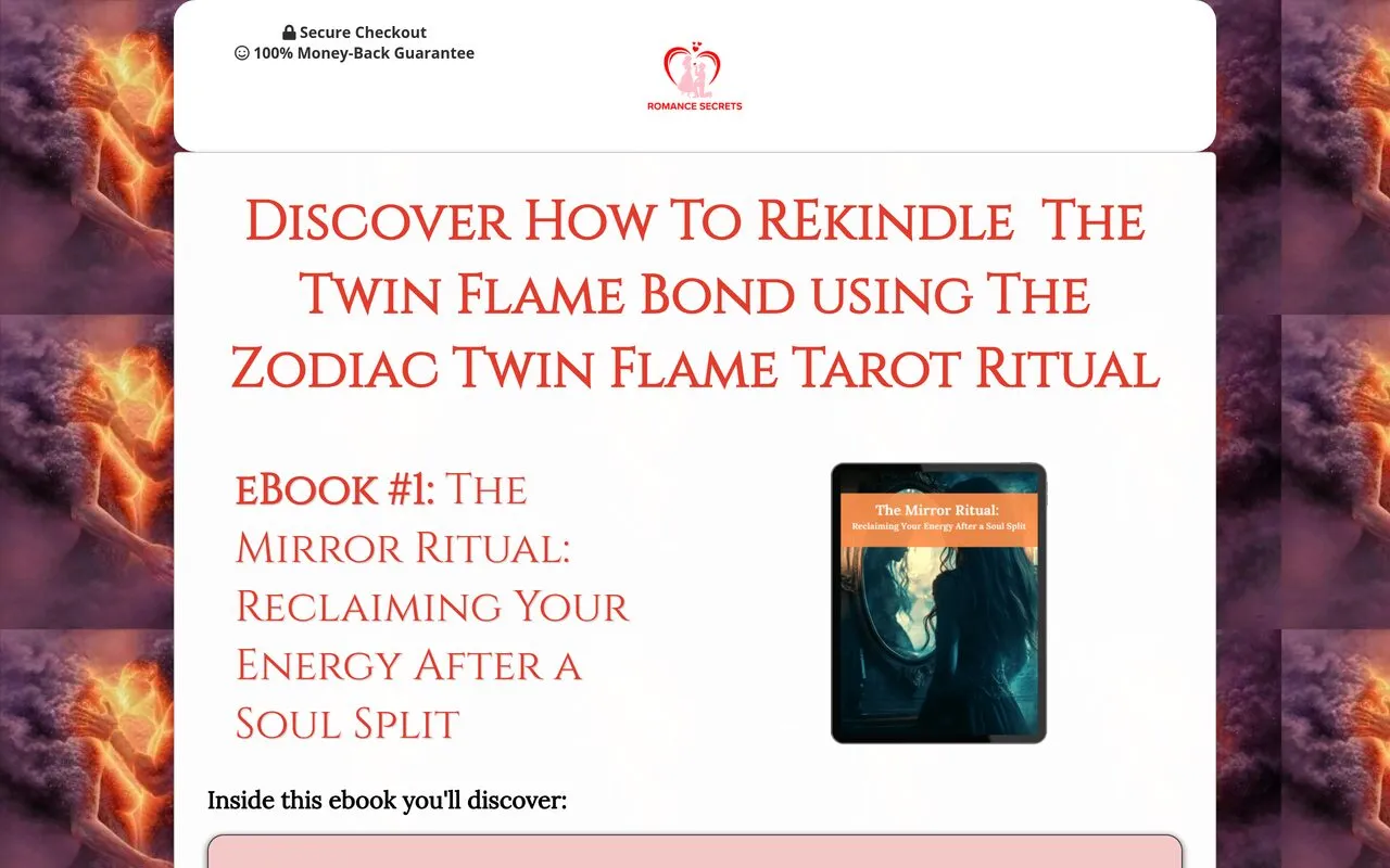 Zodiac Twin Flame Tarot Ritual